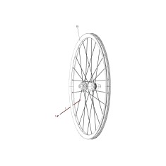 Sram 3 spokes set for Rise 60