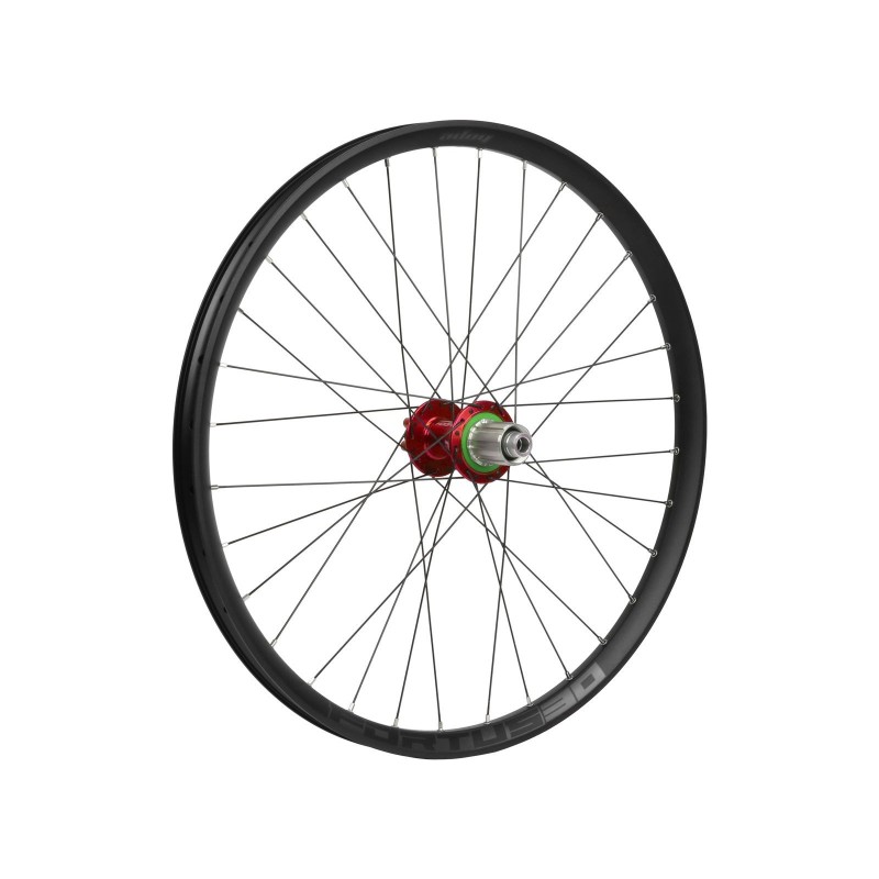 Hope Roue Arrière Fortus 30 Rouge 26" - Purebike
