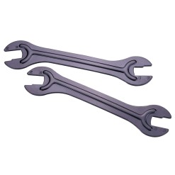 Kit de 2 clés à cones (13,15+14,16) 0502 - Outils pour entretien des vélos et VTT - Purebike - Materiel Velo, Accessoires VTT Eq