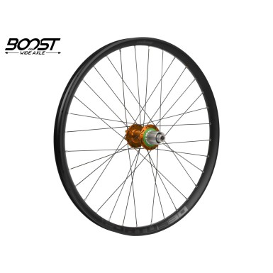 Hope Roue arrière Fortus 30 Orange 29'' Boost 148 mm - Purebike