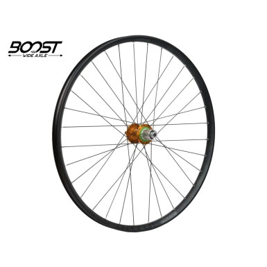 Hope Roue arrière Fortus 26 Orange 27,5'' Boost 148 mm - Purebike