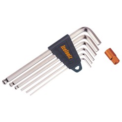 Jeu de 6 clés Allen + embout 8 mm 36Q1 - Outils pour entretien des vélos et VTT - Purebike - Materiel Velo, Accessoires VTT Equi