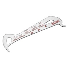 Outil de contrôle d'usure de chaine 62C4 - Outils pour entretien des vélos et VTT - Purebike - Materiel Velo, Accessoires VTT Eq