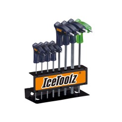 Set de 7 clé Allen en T (2 à 8 mm) et Torx T25. 7M85 - Outils pour entretien des vélos et VTT - Purebike - Materiel Velo, Access
