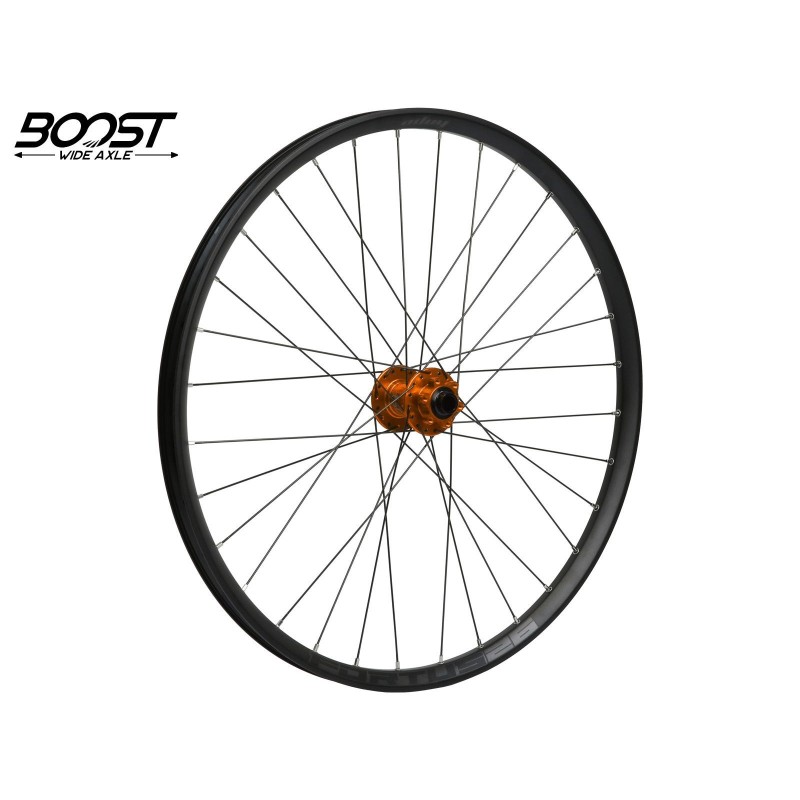 Hope Roue avant Fortus 26 Orange 27,5'' Boost - Purebike