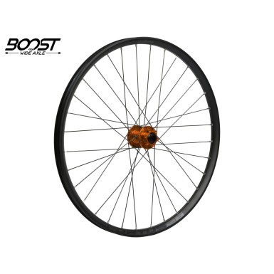 Hope Roue avant Fortus 26 Orange 27,5'' Boost - Purebike