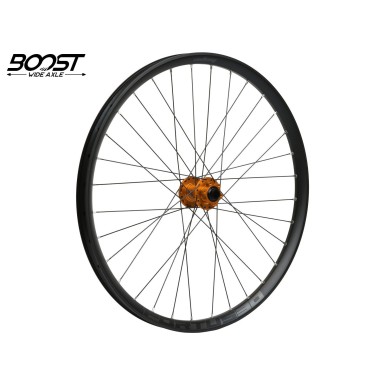 Hope Roue avant Fortus 30 Orange 27,5'' Boost - Purebike