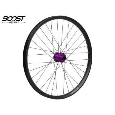 Hope Roue avant Fortus 30 Violet 27,5'' Boost - Purebike
