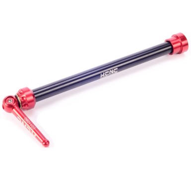 Axe de roue arrière 12x142mm Rouge Accessoires serrage des roues VTT