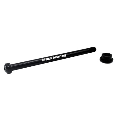 Black Bearing Axe arrière R12.6 - L179 - M12x1.5 - 19 mm - Purebike