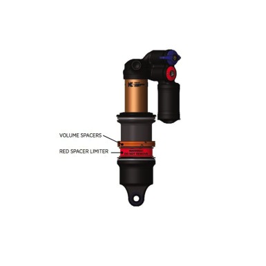 Fox Racing Shox Kit d'ajustement de volume d'air pour amortisseur Float X2
