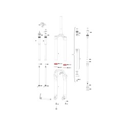kit de joints RockShox pour fourches VTT - Purebike