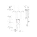 Bagues de guidage pour fourche 40 mm Totem - Pièces Fourche VTT Accessoires Fourche - Equipement VTT - Purebike - Materiel Velo,