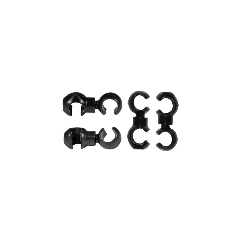 Clips attache gaine (X4) - Câbles et gaines de dérailleurs VTT - Equipement VTT - Purebike - Materiel Velo, Accessoires VTT Equi