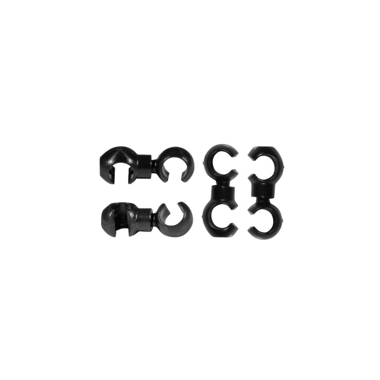 Clips attache gaine (X4) - Câbles et gaines de dérailleurs VTT - Equipement VTT - Purebike - Materiel Velo, Accessoires VTT Equi