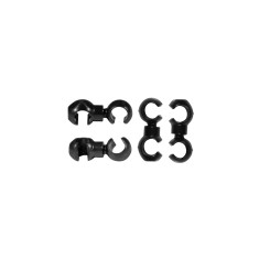 Clips attache gaine (X4) - Câbles et gaines de dérailleurs VTT - Equipement VTT - Purebike - Materiel Velo, Accessoires VTT Equi