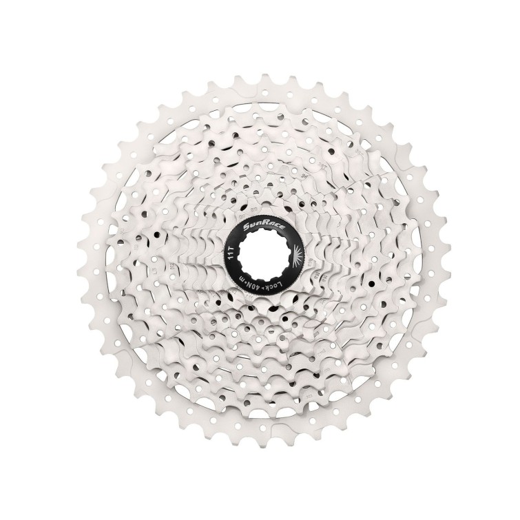 Sunrace Cassette MS3 10 vitesses Argent - Purebike