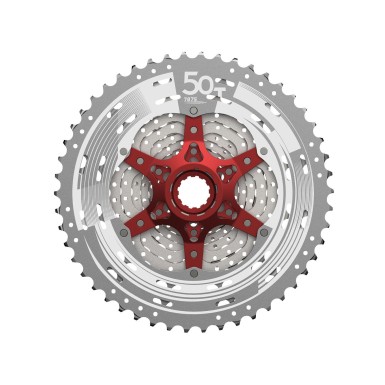 Sunrace Cassette MX80 11 vitesses Argent (11-50 dents) - Purebike