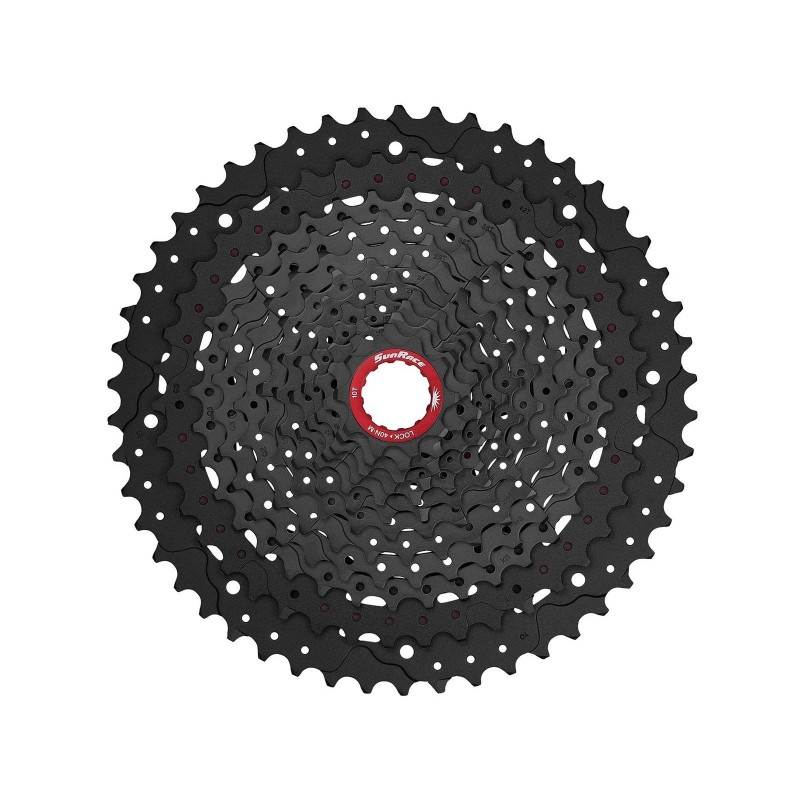 Sunrace Cassette MZ91 12 vitesses Noir - 10-50 dents - Purebike