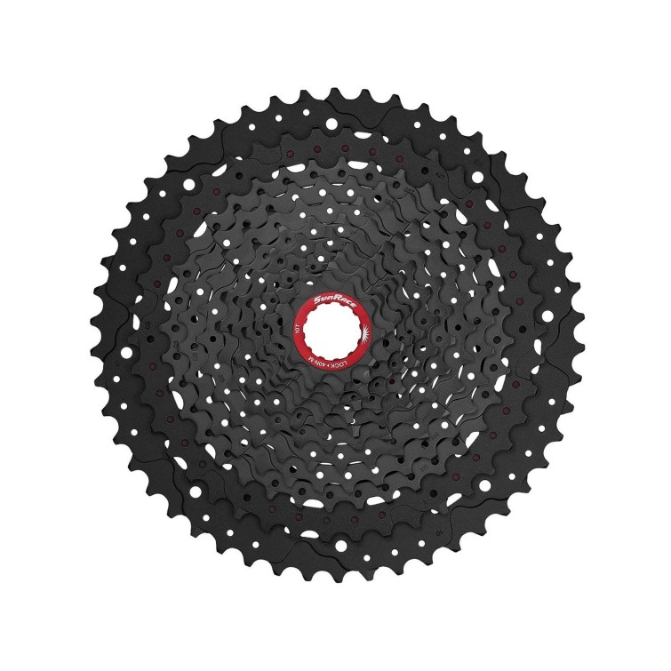 Sunrace Cassette MZ91 12 vitesses Noir - 10-50 dents - Purebike