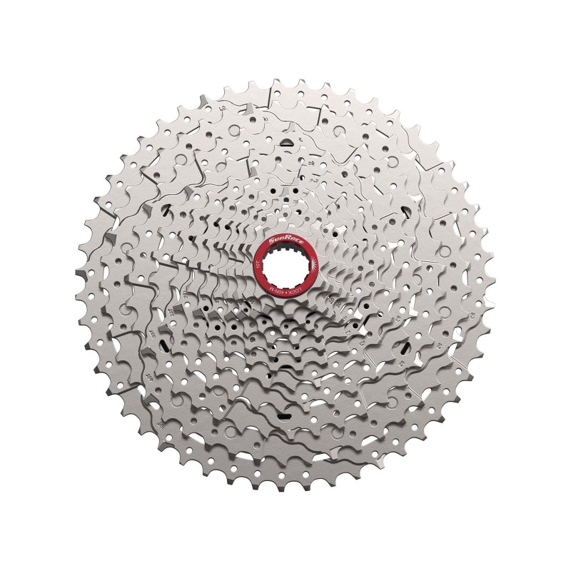 Sunrace Cassette MZ930 12 vitesses Argent - 10-51 dents - Purebike