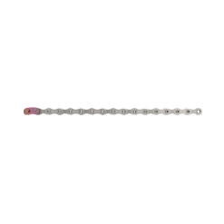 Chaine PC X01 Eagle 12 vitesses Argent - 126 maillons - Chaines pour vélo - Equipement pour VTT - Purebike - Materiel Velo, Acce