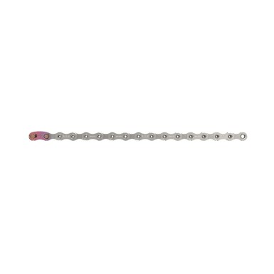 Chaine PC X01 Eagle 12 vitesses Argent - 126 maillons - Chaines pour vélo - Equipement pour VTT - Purebike - Materiel Velo, Acce