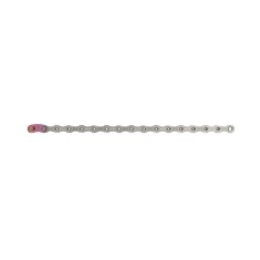 Chaine PC X01 Eagle 12 vitesses Argent - 126 maillons - Chaines pour vélo - Equipement pour VTT - Purebike - Materiel Velo, Acce