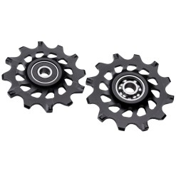 Galets 12 dents aluminium pour Sram 11 vitesses - Galets de dérailleur VTT - Equipement pour vélo - Purebike - Materiel Velo, Ac