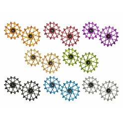 Galets 14 et 16 dents pour dérailleur Sram T-Type 12V