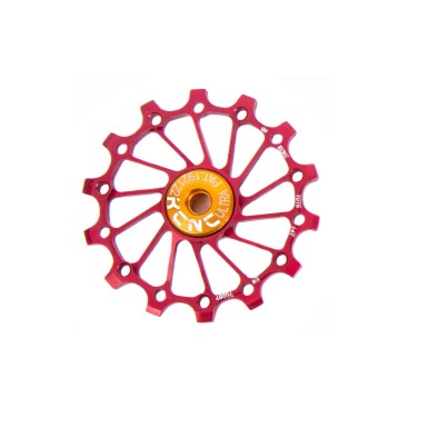 KCNC Galet de dérailleur 12 vitesses KCP06 Rouge - 16 dents - Purebike