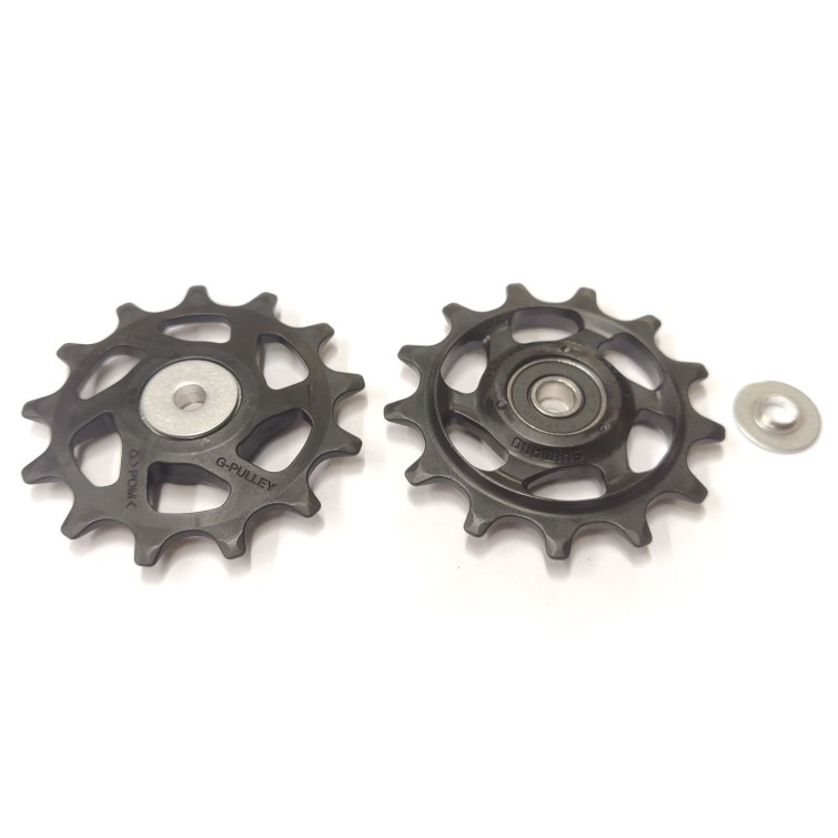 Shimano Galets de dérailleur 12 vitesses pour XT M8100 / M8120 / M8150 - Purebike