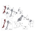 Shimano Chape Interne pour Dérailleur XT M8000 et GRX RX812 - Purebike