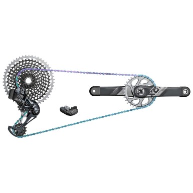 Sram Groupe X01 Eagle AXS 1x12v avec pédalier DUB 32T - Purebike