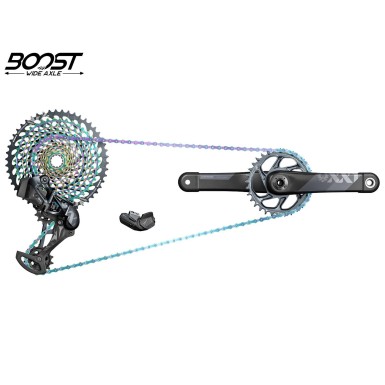 Sram Groupe XX1 Eagle AXS 1x12v avec pédalier DUB Boost 34T - Purebike