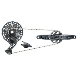 Sram Groupe GX Eagle 520% (10-52 dents) 1x12v + pédalier DUB Boost 32T