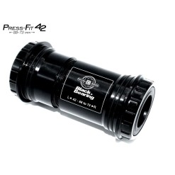 Black Bearing Boitier de pédalier PF42 68/73 B5 axe 24mm + GXP 22/24mm