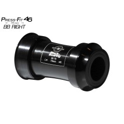 Black Bearing Boitier de pédalier PF46 79 B5 pour axe 24mm + GXP 22/24mm