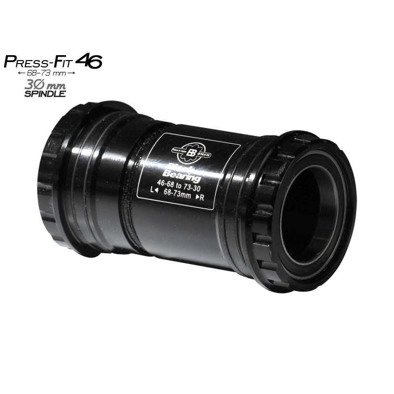 Black Bearing Boitier de pédalier PF46 68/73 B5 pour axe 30 mm 