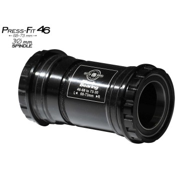 Black Bearing Boitier de pédalier PF46 68/73 B5 pour axe 30 mm 