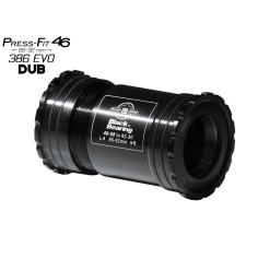 Black Bearing Boitier de pédalier PF46 68/92 B5 pour axe DUB 28,99 mm