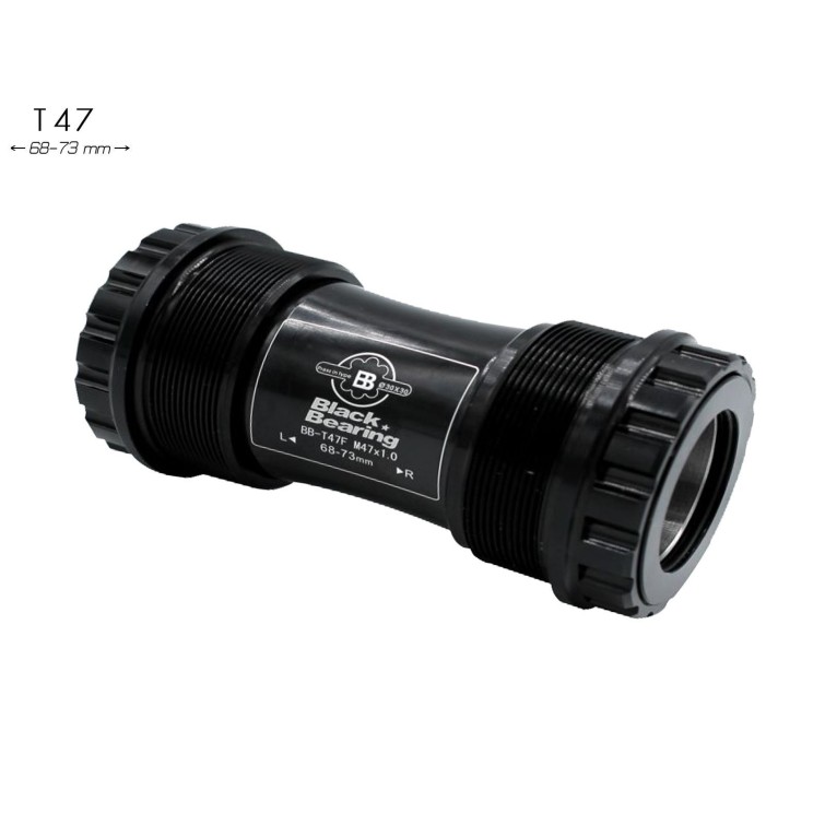 Black Bearing Boitier de pédalier T47 68/73 B5 pour axe 30 mm