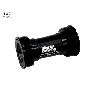Black Bearing Boitier de pédalier T47 86/92 B5 pour axe 30 mm