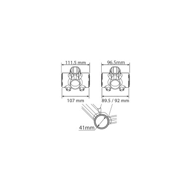 Boitier PF41 pour système Cinch et axe 30 mm - Purebike  