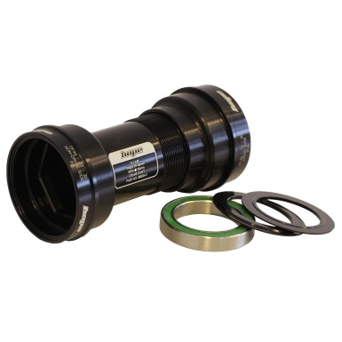 Boîtier de pédalier VTT Press Fit  PF46 noir pour axe 30 mm