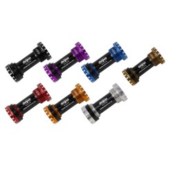Boîtier de pédalier BSA (68/73 mm) pour axe 24 mm - Boitiers de pédalier et roulement VTT - Accessoires VTT - Purebike - Materie