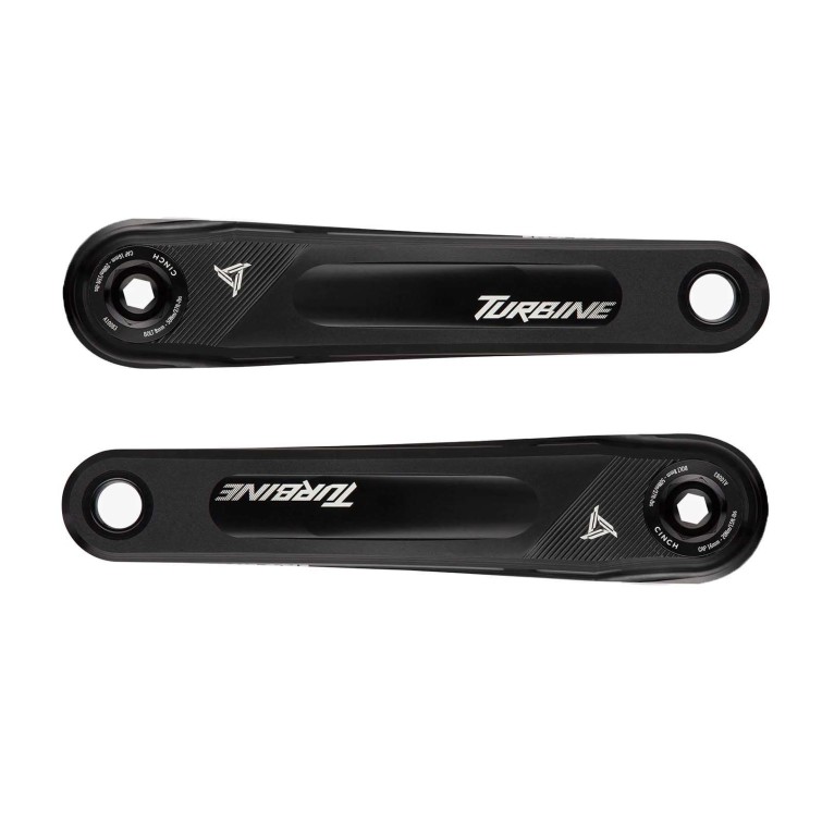 Race Face Manivelles Turbine Cinch Noir (sans boitier) - Purebike