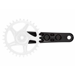 Race Face Manivelles Turbine Cinch Noir (sans boitier) - Purebike