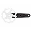 Race Face Manivelles Turbine Cinch Noir (sans boitier) - Purebike