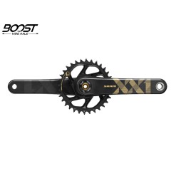 Sram Pédalier XX1 Eagle DUB SL Boost Direct Mount 34T 1x12v sans boitier Or - Purebike